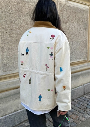 Cara jakke White swan Sissel Edelbo 